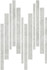 Мозаика Living Ceramics Vonn Mureto Mosaic Grey Soft 30x45 керамогранит сатинированная серый LV11045