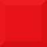 Настенная плитка Absolut Keramika Aroma Fosker Biselado Brillo Rojo 10x10, глянцевая керамическая