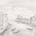 Панно 12109R/3x/3F Город на воде Venice, 3 части 25х75, обрезной (размер каждой части) 75х75 Kerama Marazzi матовое керамическое 