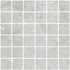 Мозаика Living Ceramics Noon Mosaic 55 Grey Soft 30x30 керамогранит матовая чип 55х55 мм, серый LV11673