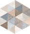 Керамогранит Hexagono Fingal