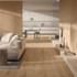 Настенная плитка Log 3D Pleat Moon Oak 50x120 Atlas Concorde Italy матовая, рельефная (структурированная) керамическая AX2A