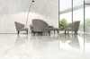Керамогранит Ultra Marmi Bardiglio Chiaro Luc Shiny 150x75 Ariostea полированный универсальный UM6L157670