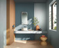 Настенная плитка True Color Groove Blue Matt 50x120 Fap Ceramiche матовая керамическая fTDY