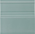 Плинтус Rodapie Clasico Sea Green 15x15 глянцевый керамический