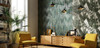 Керамогранит Soho Blu 6х25 Sadon полированный настенная плитка J89522