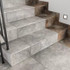 Ступень фронтальная Octane Grafit Stopnica Prosta 30x30 g1 клинкер матовая Paradyz Ceramika P-G-300X300-1-OCTA.GTSP