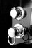 Душевая кабина Deto B09S Led black 90х90х220 см