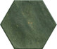 Керамогранит Hope Hex Olive Matt 15x17.3 матовый