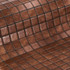 Мозаика Ezarri 2504-А Safe стекло 31.3х49.5 см матовая, антислип чип 25х25 мм, коричневый