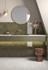 Керамогранит 32335 Bohemian Bronze Green 10х10 Equipe глянцевый, рельефный (рустикальный) настенная плитка УТ-00066824