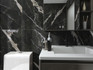 Керамогранит GT1206020105LGR Flame Черный 60х120 Global Tile sugar effect, лаппатированный (полуполированный) универсальная плитка