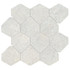 Мозаика Supergres Kalkarea Pearl Mos. Shape 30,5x30,8 керамогранит матовая, серый KPMS