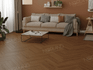 Ламинат Norland Elegant Herringbone LF303-20 Дуб Этна 600х100х8 8 мм 33 класс с фаской
