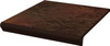 Ступень фронтальная Semir Brown Kapinos Stopnica Prosta 29.5х32.8 клинкер матовая Paradyz Ceramika
