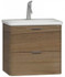Тумба с раковиной VitrA Nest Trendy 60, 2 ящика