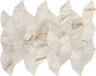 Мозаика Marvel Diva White Everest Mosaico Twist Lapp. 27,6x35 керамогранит Atlas Concorde Italy полированная, серый AYD9