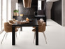 Керамогранит Absolute Black Lapp Rett 120х280 Ava Ceramica лаппатированный (полуполированный) универсальная плитка 097014