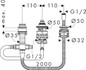 Скрытая часть смесителя Hansgrohe Logis для 71313000 