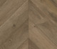SPC ламинат Alpine Floor ECO 18-4 Дуб Насыщенный Chevron 43 класс 600х127х5 мм (каменно-полимерный)
