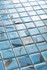 Мозаика Oasis Blue №7102 (на сетке) стекло 31.7х31.7 см Vidrepur глянцевая чип 25х25 мм, голубой, серый С0006238