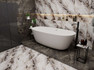 Керамогранит Pekin Marble Gold Glitter 60х120 Zibo Fusure полированный универсальная плитка 00-00824454
