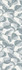 Настенная плитка RA6Y Decoro Edera Azzurro Touch Rett 30x90 Marazzi Ragno матовая керамическая УТ-00027996