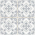 Напольная плитка Плитка Temple Silver 45x45 матовая керамическая