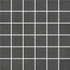 Мозаика Mosaic Concrete Anthracite керамогранит 29.7х29.7 см матовая черная