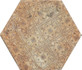Керамогранит Pompeia Decor Marron 20x24 (0.915) матовый