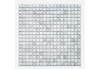 Мозаика Bianco Carrara Tum. 30.5х30.5 см мрамор матовая чип 15х15 мм, серый