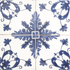 Плитка универсальная MIX Art Decor DC09 20х20 DeShun Ceramics матовая керамическая