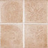 Декор Cerdomus Kyrah BR 1-4 Moon White 20х20 керамогранит матовый