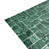 Мозаика Marble Mosaic India green Pol камень 30х30 см полированная чип 23х23 мм, зеленый
