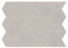 Мозаика Boost Balance Pearl Lock 37,4x50,5 керамогранит Atlas Concorde Italy матовая, серый AJUF