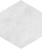 Керамогранит Hexagono Rift Blanco 26.8x23.3 Vives антискользящий (grip), матовый универсальная плитка 32720