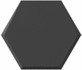 Настенная плитка Mini Hexa Contract Graphite Matt (108944) 15х17,3 Wow матовая керамическая