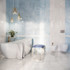 Настенная плитка Stazia Blue Голубой 02 30х90 Gracia Ceramica глянцевая керамическая 010101004945