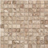 Мозаика KP-722 мрамор 29.8х29.8 см полированная чип 23х23 мм, бежевый