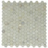 Мозаика Marble Mosaic Hexagon White Shell ракушка 30.5х30.5 см чип 20х20 мм, белый