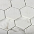 Мозаика Volume White стекло 30х30.3 см Bonaparte матовая, рельефная чип 48х48 мм, белый