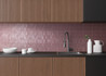 Настенная плитка Melody Bordeaux 20x20 Monopole глянцевая керамическая 85688