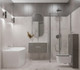 Настенная плитка Couture Taupe 24.2x70 Eletto Ceramica матовая керамическая 00-00108314