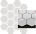 Мозаика Uniwersalna Mozaika Prasowana Grys Paradyz Hexagon керамика 22х25.5 см гладкая серый 5900144091900