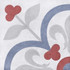 Декор Motley Цветок, многоцветный (C-MO4A453D) 29,8х29,8 матовый керамогранит