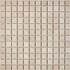 Мозаика из мрамора Cream Marfil PIX235, чип 23x23 мм, сетка 305х305x6 мм матовая, бежевый