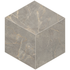 Мозаика BR03 Cube 29x25 неполированная керамогранит, серый 67348
