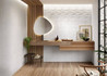 Настенная плитка Santorini White Glow 30x90 Metropol матовая керамическая УТ-00052772