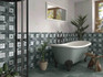Керамогранит Elegance Blu Green 20х20 Mainzu матовый универсальная плитка PT03960