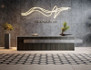 Керамогранит Zimba Grey Str 79,8x79,8x0,8 Tubadzin матовый, структурированный универсальная плитка 5900199234208